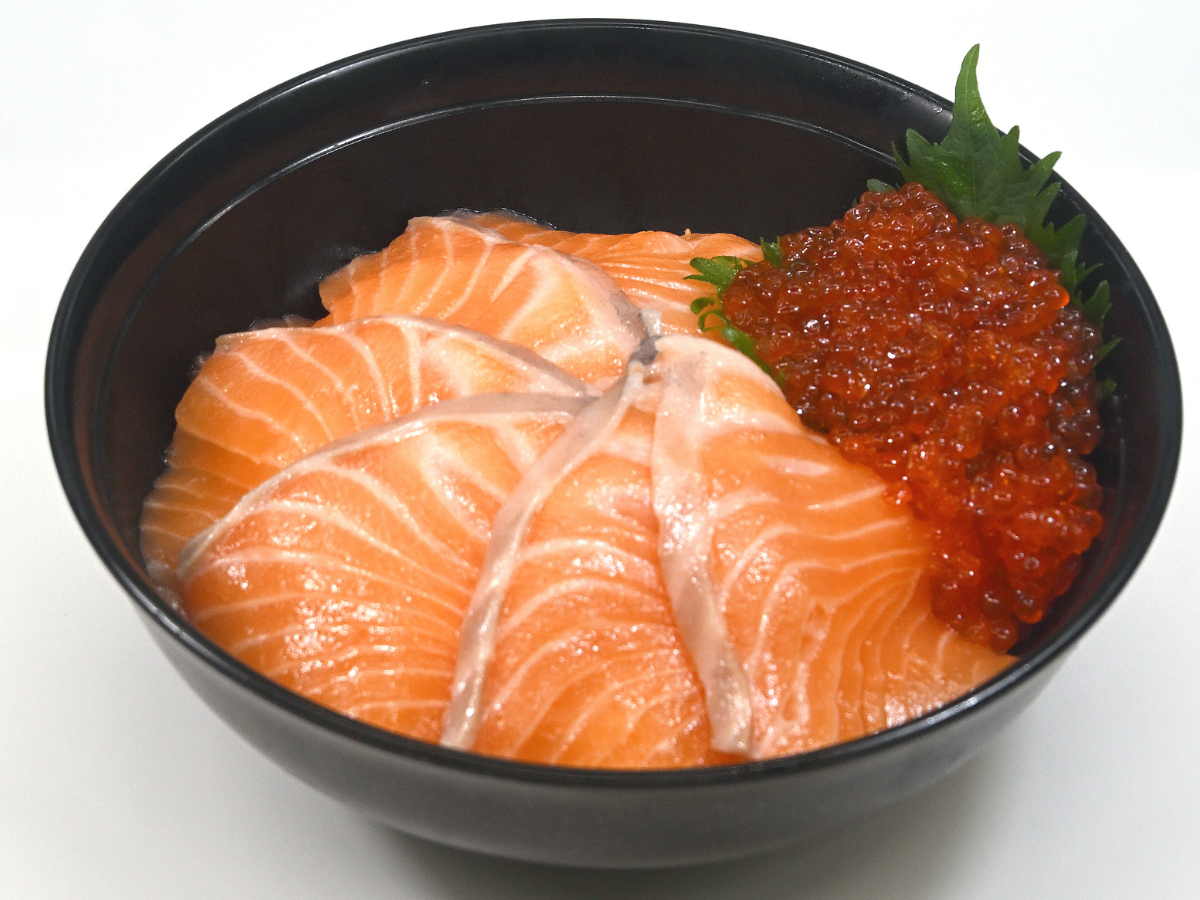 サーモン親子丼