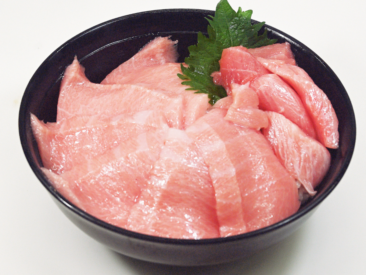 本マグロ（大トロ）丼